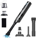 Car Vacuum Portable Cordless, 20000pa 4-in-1mini Handheld Vacuum Cleaner up to 70 Mins Runtime, 3 Suction Modes & USB-C Fast Charge Wet/Dry Hand Held Cleaner Power for Car Home Pet Food Keyboards