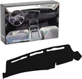 x xotic tech Dashboard Cover Mat Custom Fit Dash Board Non-Slip Carpet Pad Compatible with Chevrolet Silverado Avalanche Tahoe Suburban or GMC Sierra Yukon XL Pickup 1999-2006 (Black)