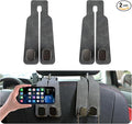 MROUEN 2 PCS Car Seat Back Storage Hooks, Car Hooks Purses and Bags Cute, Leather Seat Hooks, Purse Holder & Mobile Phone Holder, Bag, Purse Hanger