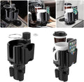 Car Cup Holder Expander Adapter for Large Water Cups,2 Drink Bottles,Cup Coffee Bottles,NATGIC 4-in-1 Cup Holders Expander for Trucks,Sedan, Vehicle Adjustable Cup Holder Expander for Mugs