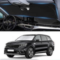Custom Fit Sorento Windshield Sunshade for 2016-2019 2020 KIA Sorento Front Window Shades Cover for Windshield Sun Visor Protector for Kia Reflector Block Heat and Sun Protection Cooler Accessories