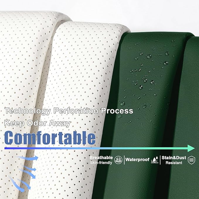 AREKA 2 Seat Covers for Honda Accord 2003-2026 Breathable Car Seat Covers,Anti-Slip Waterproof Car Seat Protectors with Airbag,Automotive Vehicle Cushion with Storage Pockets (Standard,Green)