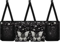 Stars Butterfly Trunk Hanging Storage Bag Floral Flowers Car Storage Organizer for SUVs & Sedans Trunk Organizer Car Women