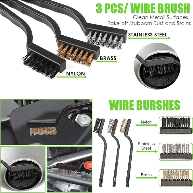 Viewsun Windshield Cleaner Tool 30 Pcs Car Interior Cleaning Kit, Car Detailing Kit Interior Cleaner, Car Detailing Brushes, Car Cleaning Gel, Inside Cleaning Supplies Accessories for Women Men