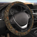 Forest Camouflage Steering Wheel Cover Neoprene Universal 15 Inches Car Steering Wheel Protector for Women Men