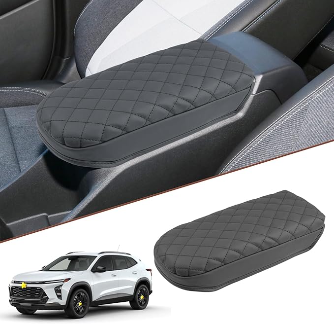 SKTU 2024 2025 2026 Chevy Trax Center Console Cover for 2024 2025 2026 Chevrolet Trax Armrest Cover 2024 2025 2026 Chevy Trax Console Pad 2024 2025 2026 Chevy Trax Accessories Center Console Cushion