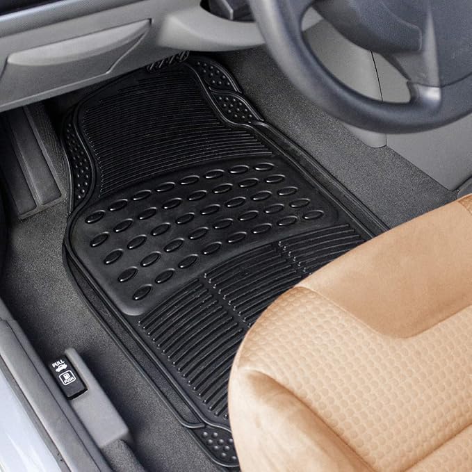 Vaygway Car Mats, All Weather Floor Mats for Cars, Auto Floor Mat, Car Mat Full Set, Automotive Carpet & Cargo Liners, Cars Carpet 4 Pc