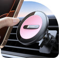 VICSEED for MagSafe Car Mount Vent Pink– [Super Magnet Power & Vent-Safe Clip] 360° Adjustable Study Magnetic Phone Holder Hands Free for iPhone 17 16 15 14 13 12 Pro Max
