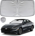 KAYZT Windshield Sun Shade for 2020-2025 2026 Hyun-dai Sonata Foldable Sunshade Front Window Custom Fit Car Accessories