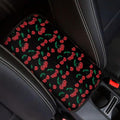 Horeset Cherry Center Console Armrest Cover for Men Women, Anti-Scratch Car Arm Rest Cover Pad Accessories Interior Decor