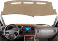 Dash Cover Mat Custom Fit for Cadillac Escalade Dashboard Pad Cap Carpet Protector K274 (Beige)