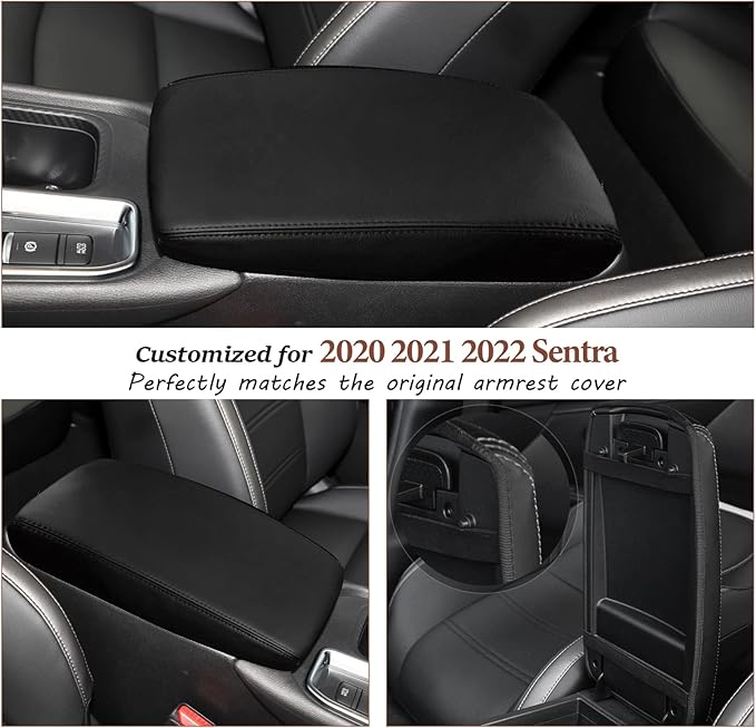 SKTU for 2020 2021 2022 2023 2024 2025 Nissan Sentra Center Console Cover Sentra B18 Sentra Eighth Generation Armrest Pad 2023 2024 2025 Sentra Center Console Cover 2023 2024 2025 Sentra Accessories