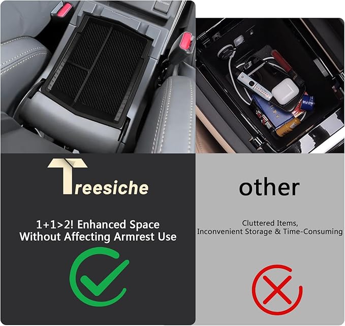 Center Console Organizer for 2025 Forester Accessories 2025 Forester Base/Premium/Sport/Limited/Touring Middle Console Organizer