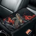 Bulopur Turtle Car Center Console Cushion Pad Protector Arm Rest Car Flannel Comfortable Auto Fashion Auto Interior Armrest Console Accessories Fit Most Car, Truck, SUV, or Van