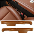2PCS Car Seat Gap Filler Organizer, Multifunctional Car Gap Stopper Between Seat & Console Prevent Things Drop, Universal Vehicle Interior Phone Holder Accessories for SUVs Trucks (Orange)