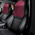 Car Headrest and Lumbar Support Pillow for Honda Civic 2012-2026 Seat Back Cushion Neck Pillow Driving Support Cushion Interior Accessories,1 headrest-Red Style