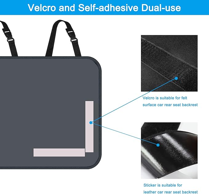 Trunk Organizer for Car, Large Capacity Car Organizers and Storage with 9 Pockets, Waterproof Backseat Hanging Organizer for SUV, Truck, MPV, Interior Accessories for Men and Women