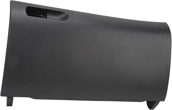 Glove Box Compartment Lid, ABS Precise Fit 8E1857124A Simple Installation Glove Box Cover for A4 B7 2001 To 2008 (Black)