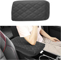 SXCY for 2025 2026 Chevy Equinox Accessories 2025 2026 Equinox Armrest Cover Center Console Cover 2026 Equinox Console Cover 2025 2026 Equinox Middle Console Cover (Adding Pad 2-Line Rhombus Style)