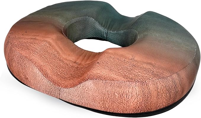 Donut Pillow for Hemorrhoids Seat Cushion for Tailbone Pain Relief - Home Office Chair Cushion for Long Sitting Work - Memory Foam Car Seat Cushions for Driving Butt Pain Pressure