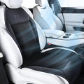 FLORICH Cooling Car Seat Covers with 8 Turbo Fans Car Seat Cooling Pad with Blowing & Suction 12V-24V Ventilated Seat Cover 3-Speed Adjustable Cooling Seat Cushion Universal Fit for Car SUV Truck Van
