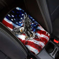 Horeset American Flag Eagle Car Armrest Pad Cover Center Console Anti-Scratch Non-Slip Auto Console Covers Fit SUV Sedan Truck Easy to Install