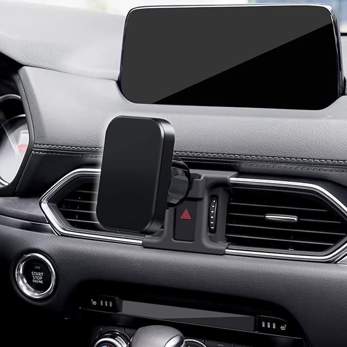 Car Phone Holder, Air Vent Phone Holder, Car Mount for Mazda CX5 2017-2024, Magnetic Navigation Stand Fit for iPhone, Samsung, All Phones
