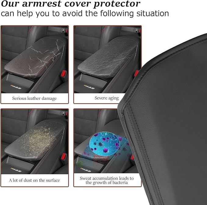 SKTU Upgrade 2024 2025 2026 Chevy Blazer EV Center Console Cover for 2024 2025 2026 Chevrolet Blazer EV LT/RS Armrest Cover 2024 2025 2026 Chevy Blazer EV Accessories Blazer EV Center Console Cushion