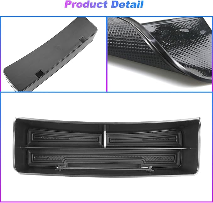 SXCY for 2022-2024 2025 Kia Carnival Center Console Organizer for 2024 2025 Kia Carnival Front Console Tray 2025 Carnival Console Organizer for 2024 2025 Kia Carnival Accessories