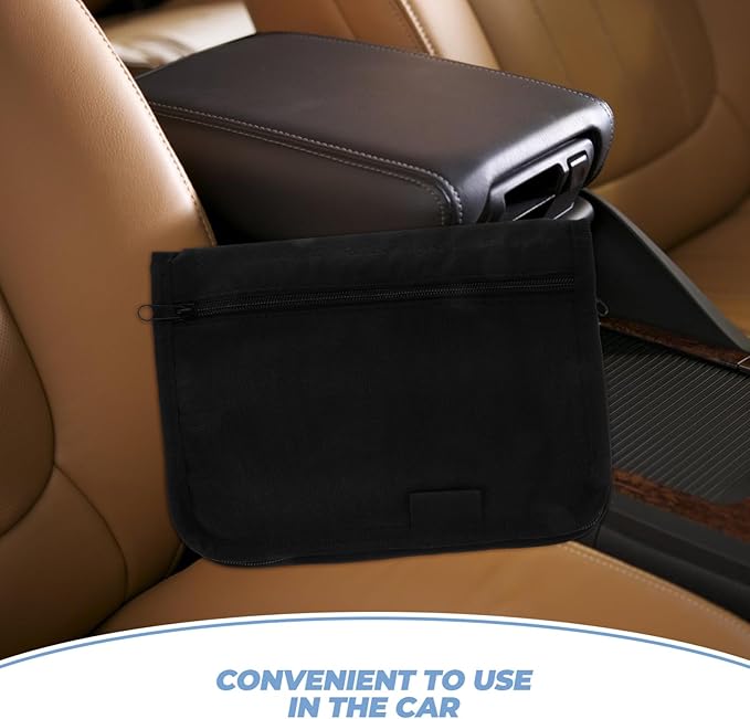 GLEAVI Glove Box Storage Bag：Car Organizer Registration And Insurance Holder Vehicle Registration Holder Car Owners Manual Case Registration Insurance Holder Car Manual Holder