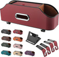 3-In-1 Car Backseat Organizer, 2026 New Multifunctional Car Seat Back Storage Box with Hooks and Phone Holder, Car Cup Holder Organizer for Hold Phone, Snacks, Drinks, Handbag (Red)