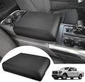 Center Console Cover for Ford F150 2021-2024 2025 2026 - Middle Console Lid Protector Elbow Cushion Pad for Ford F150 Accessories 2021 2022 2023 2024 2025 2026 (Bucket Seat Only)