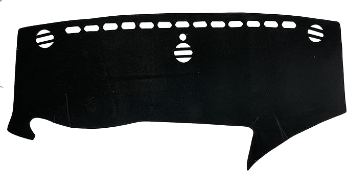 Custom Fit Dashboard Black Center Console Cover Dash Mat Protector Sunshield Cover Compatible with 2017 2018 2019 2020 2021 2022 Chrsyler Pacifica Minivan