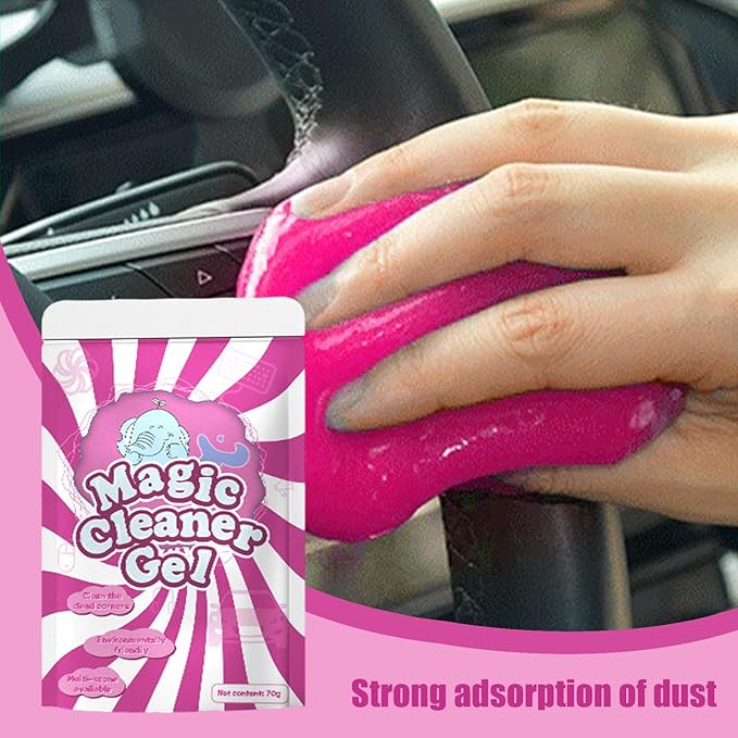 Car Cleaning Gel,Car Wash Interior Dust Remover Glue - Automotive Dust Crevice Cleaner, Slime Auto Air Vent, Cleaning Putty for Keyboard Cleaner