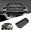 SKTU for 2025 2026 Ford Expedition Dashboard Organizer for 2025 2026 Ford Expedition Behind Screen Organizer 2025 2026 Expedition Dashboard Tray Ford Expedition 2025 2026 Accessories ABS Durable Tray