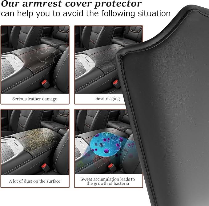 SKTU for 2025 2026 Nissan Armada Accessories Armrest Cover for 2025 2026 Nissan Armada Center Console Cover Nissan Armada 2025 2026 Accessories 2025 2026 Armada Center Console Cushion Pad Soft