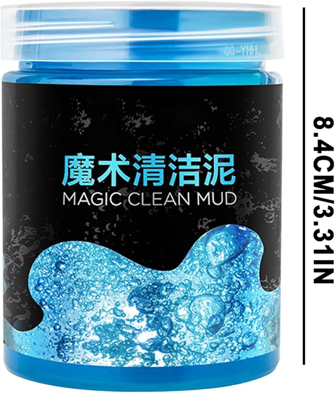 Soft Keyboard Cleaner Gel, Car Cleaning Multi-Purpose, 200g Non-Abrasive Gel with Easy Use, Interior Accessory, Cleaning Gadget with Sticky Texture, Tool for Dashboard Windshield