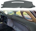 Dash Cover Custom Fit for 1997-2000 Chevy Chevrolet Silverado/GMC C1500 C2500 C3500 K1500 K2500 K3500, 1997-99 GMC Yukon/Chevy Tahoe Suburban, Dashboard Mat Pad Carpet Protector(97-98, Dark Gray) Y57