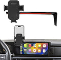 Car Phone Holder Compatible with 2024 2025 Hyundai Santa Fe Accessaries Only Fit for 12.3 inch Screen Phone Mount Fit for Sannta Fe Cell Phone Cradle Fixed Clip Hands-Free & 360°Rotation