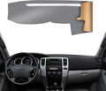KEYOOG Dashboard Cover Dash Mat Fit for to-yota 4Runner 2009-2003 (for Left Hand Drive),Car Dash Board Mat Anti-Glare Carpet,Non-Slip Pad Sunshield Protector (Grey)
