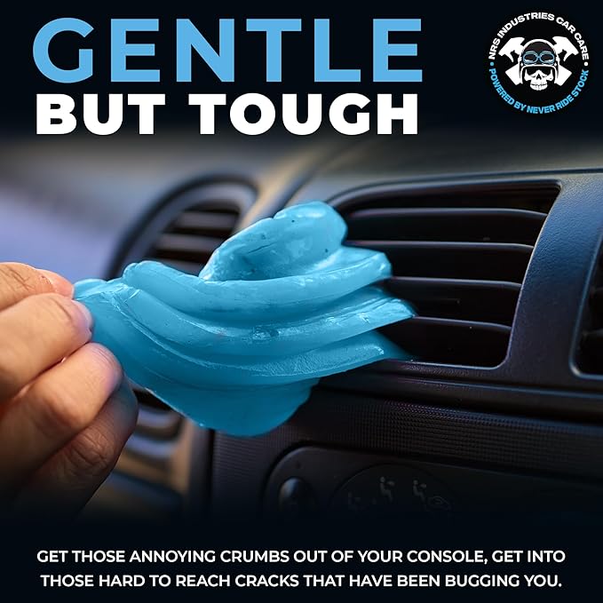 Grime Reaper Cleaning Gel | Clean Slime Putty | Auto Detailing | Car Interior Cleaner | Car Accessories | Electronic Products Keyboard Cleaner | Dust Remover