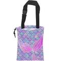 Car Trash Bag Mermaid Car Garbage Bag Hanging Car Trash Can for Back Seat with Drawstring