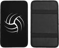 Volleyball Car Center Console Cushion Pad Auto Center Console Cover Car Handrail Box Cushion Waterproof Car Armrest Seat Box Cover for Car Truck Rv SUV and Many Vehicles