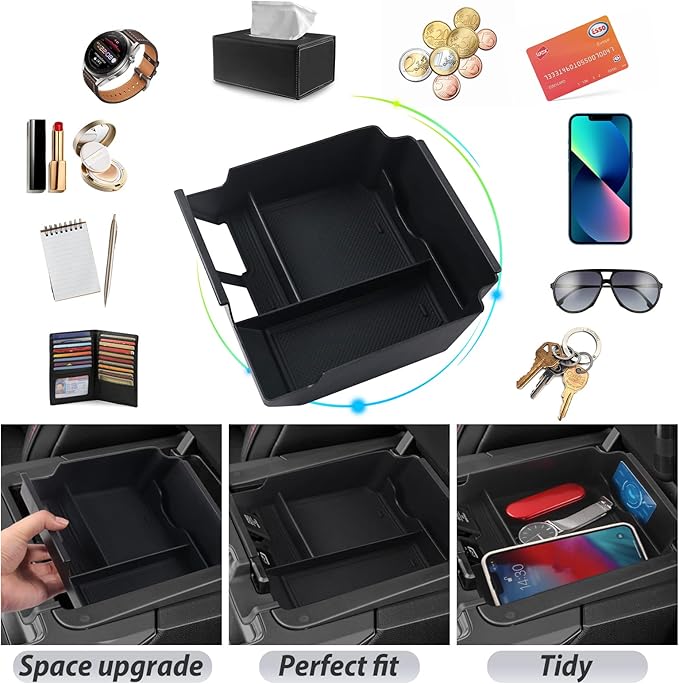 SKTU for 2022 2023 2024 Acura MDX Center Console Organizer 2022 2023 2024 MDX Console Organizer Tray 2024 MDX Console Tray 2024 MDX Accessories