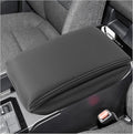 SXCY for 2024 2025 2026 Land Cruiser Armrest Cover for Toyota Land Cruiser 2025 2026 Center Console Cover 2024 2025 2026 Land Cruiser Center Console Cover for 2025 2026 Land Cruiser (White Line (Pad))