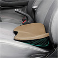 Car Seat Cushion, Memory Foam Auto Wedge Seat Pad, Comfort Low Back and Tailbone Sciatica Pain Relief Driving Pillow, Breathable Non Slip Orthopedic Support Pad, Universal for Men Women (Beige)