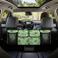 Car Trunk Organizer SUV Accessories Green Leaf Car Organizer St Patricks Day Decorations Adjustable Space-Saving Car Organization for SUV/MPV/Truck/Sedan, Your Trunk to Look Organized and Nice