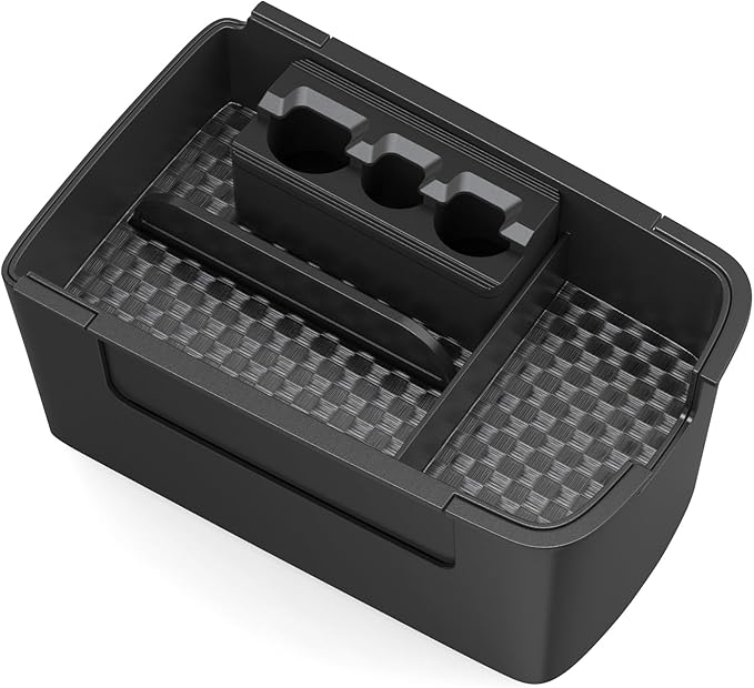 SKTU 2-Pack 2024 2025 2026 Chevy Trax Center Console Organizer for 2024 2025 2026 Chevy Trax (LS/LT/RS/ACTIV) Console Tray 2024 2025 2026 Chevy Trax Accessories [Double Layers]