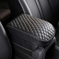 Car Center Console Cover for Toyota 4Runner 2010-2024, Universal Leather Armrest Cushion Anti-Slip Comfort Protection Arm Rest Storage Box Mat Pads Interior Accessories,Black