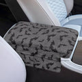 Tupalatus Spider Web Car Armrest Cover Bats Car Interior Protection Accessories Center Console Cushion Pad with Pockets Easy to Install Compatible with Most Cars,SUV,Truck,Van